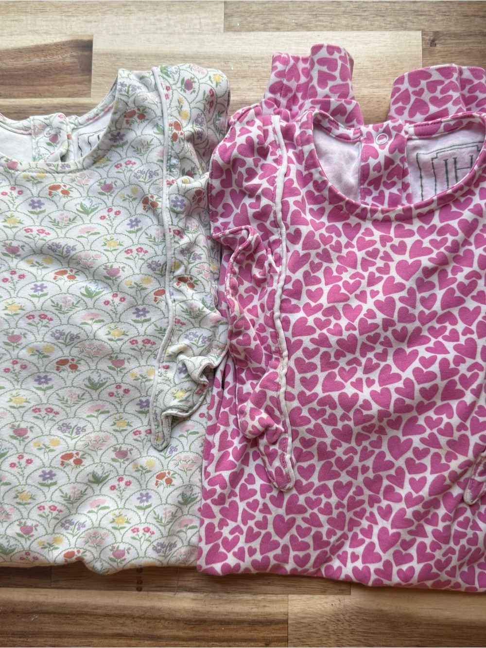 Lila and Hayes bodysuits (2)- size 12/18m